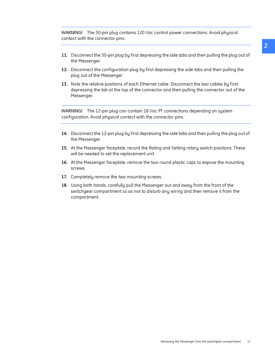 GE Industrial Solutions Entellisys Device Replacement Guide User Manual | Page 17 / 41