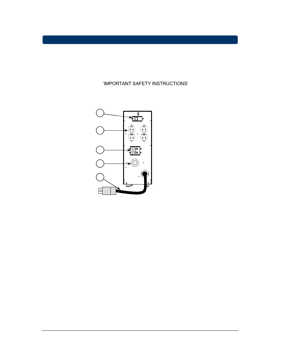 2 - installation, 1 package contents, 2 location | 3 rear panel | GE Industrial Solutions GT Series UPS (UL Listed) 208V system PDU User Manual | Page 5 / 8