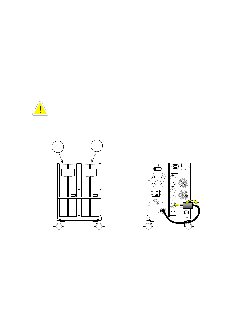 4 installation | GE Industrial Solutions GT Series UPS (UL Listed) 208V system PDU User Manual | Page 6 / 8