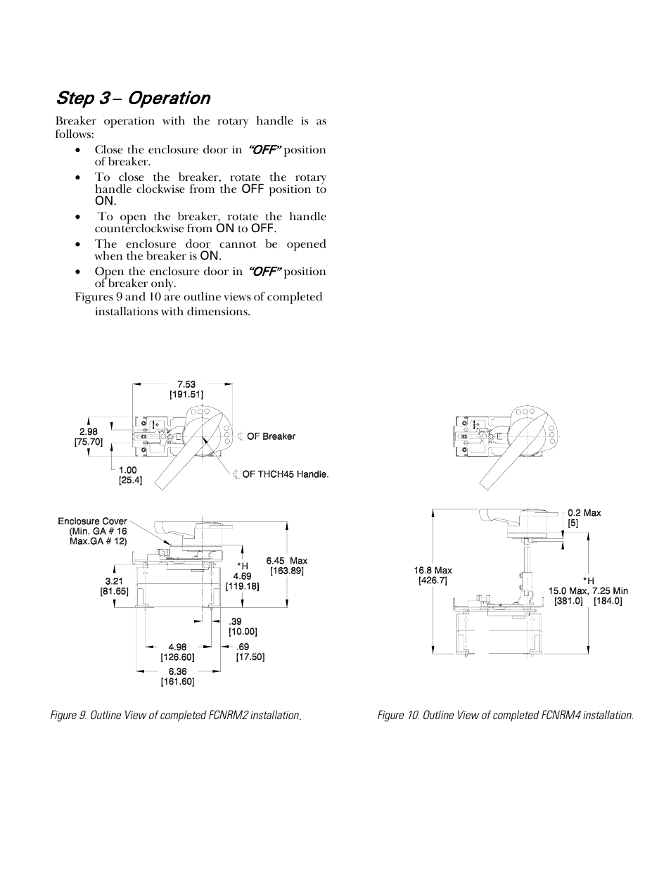 Step 3, Operation | GE Industrial Solutions Record Plus TDM, NEMA 4__4X: FC100 User Manual | Page 5 / 6