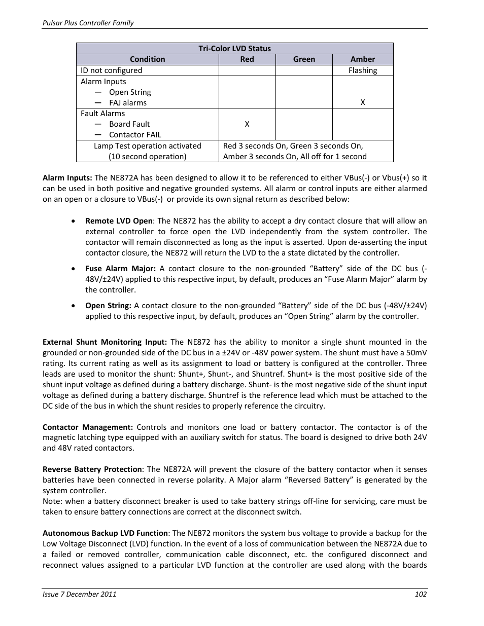 GE Industrial Solutions Pulsar Plus Controller User Manual | Page 102 / 196