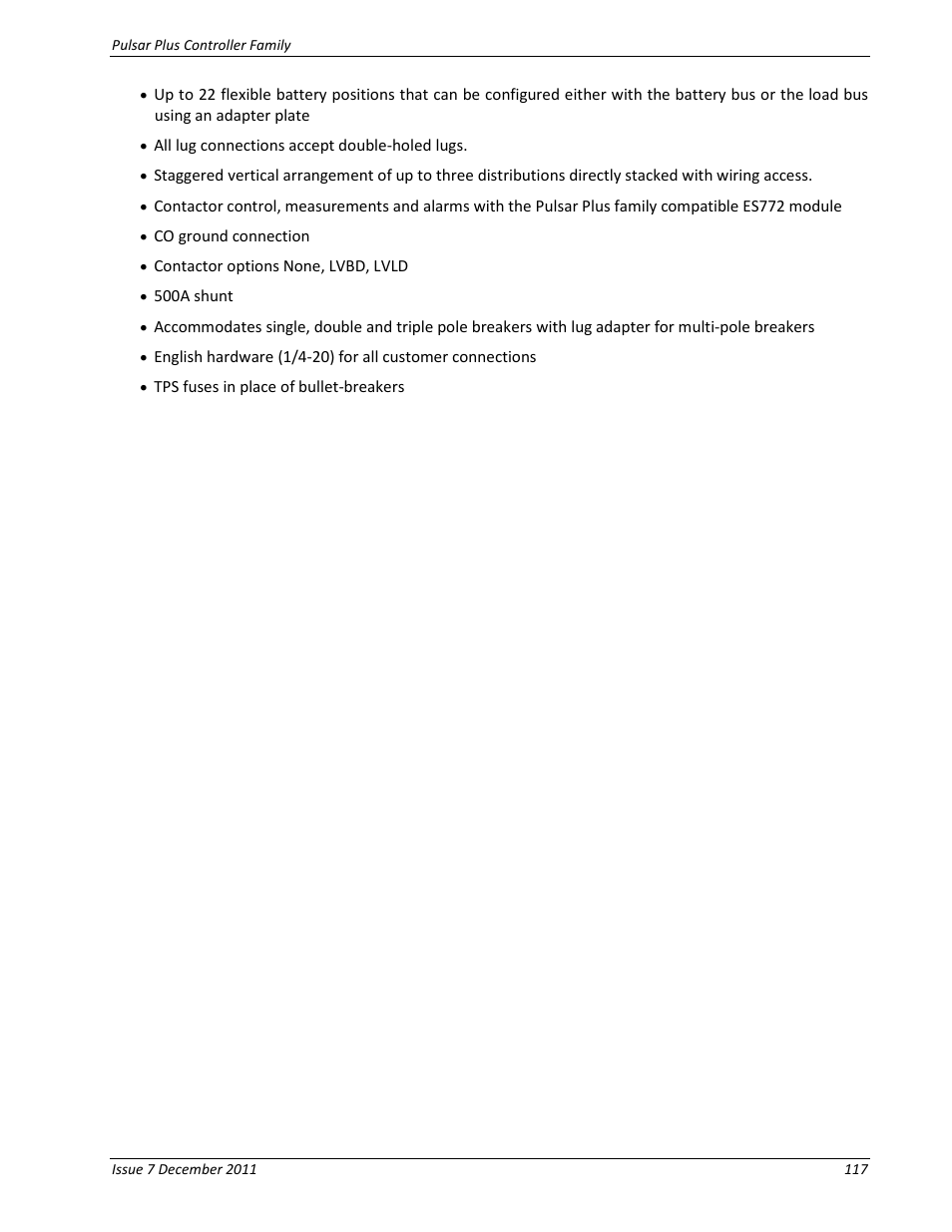 GE Industrial Solutions Pulsar Plus Controller User Manual | Page 117 / 196