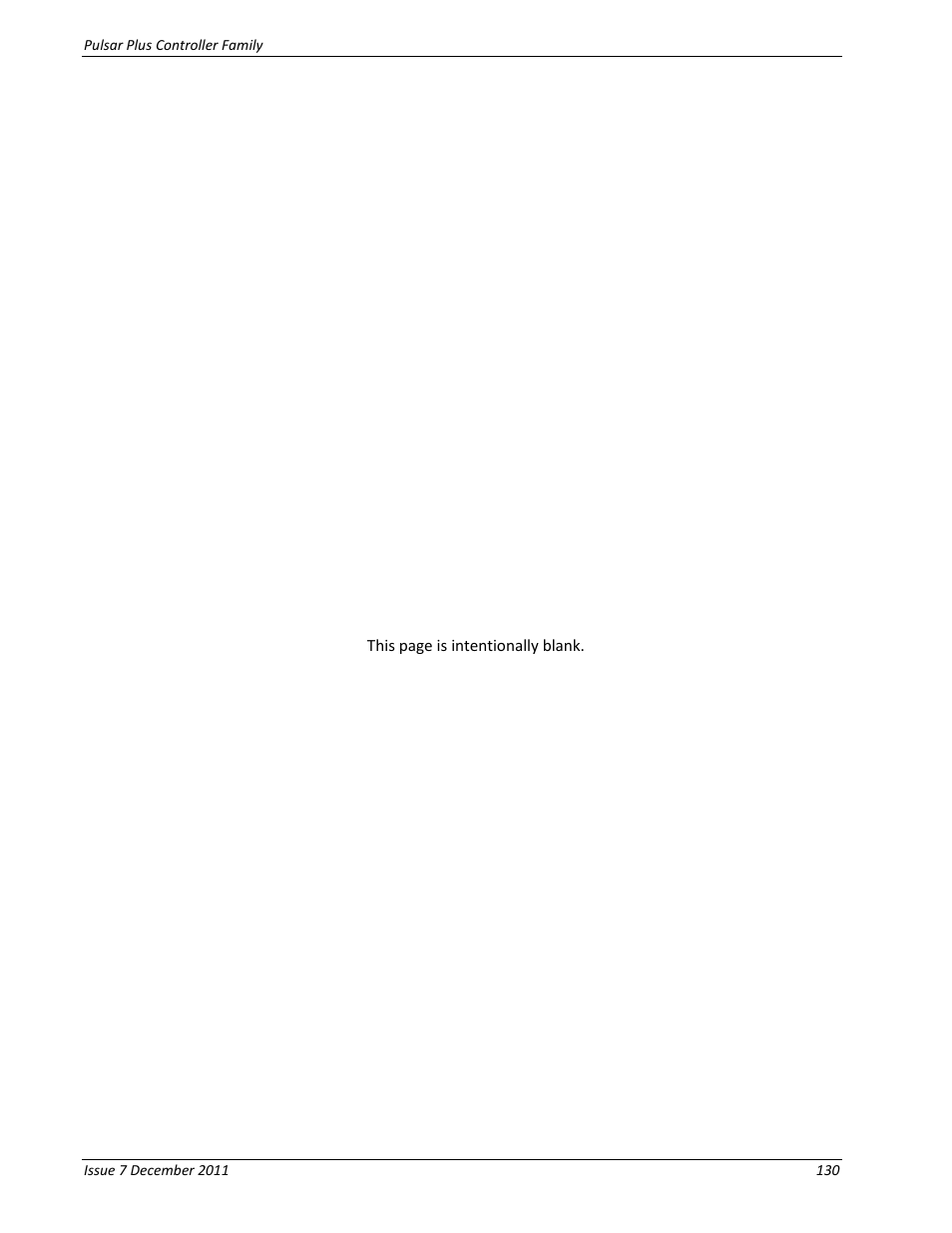 GE Industrial Solutions Pulsar Plus Controller User Manual | Page 130 / 196