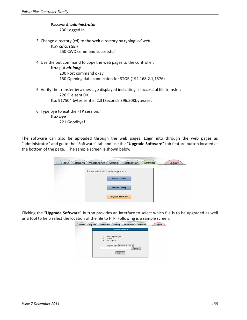 GE Industrial Solutions Pulsar Plus Controller User Manual | Page 138 / 196