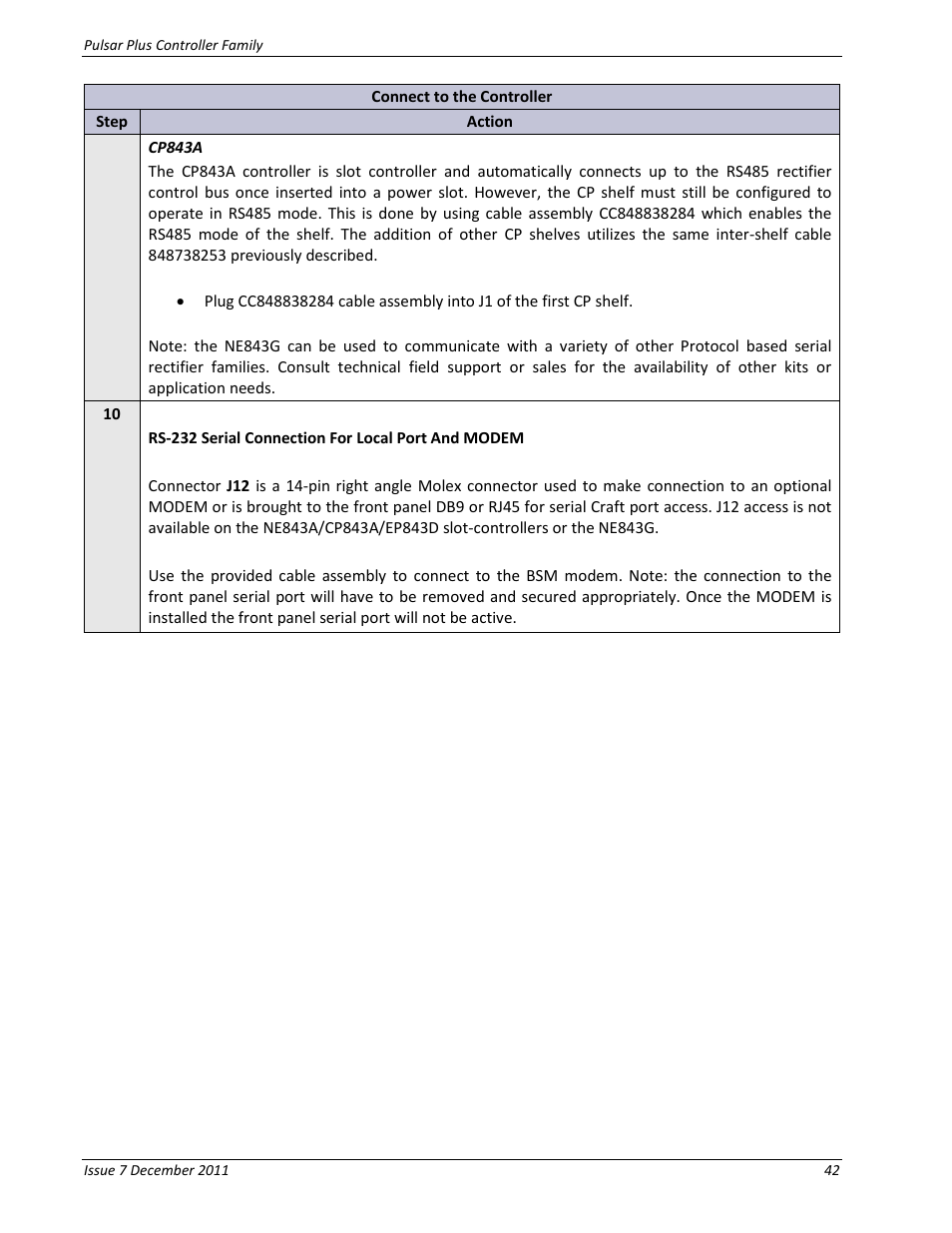 GE Industrial Solutions Pulsar Plus Controller User Manual | Page 42 / 196