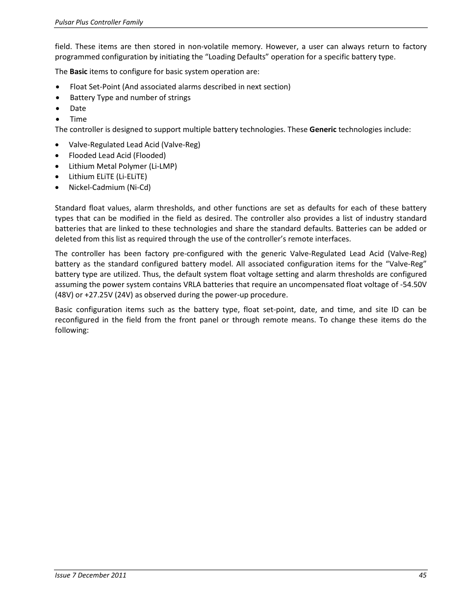 GE Industrial Solutions Pulsar Plus Controller User Manual | Page 45 / 196