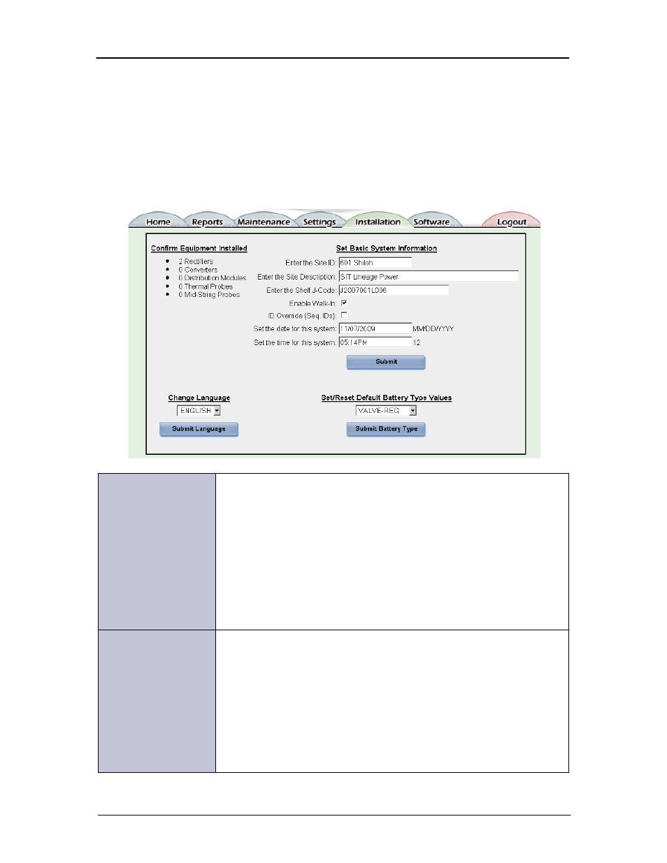 Installation - minimum configuration, Installation | GE Industrial Solutions Galaxy Pulsar Edge User Manual | Page 110 / 201