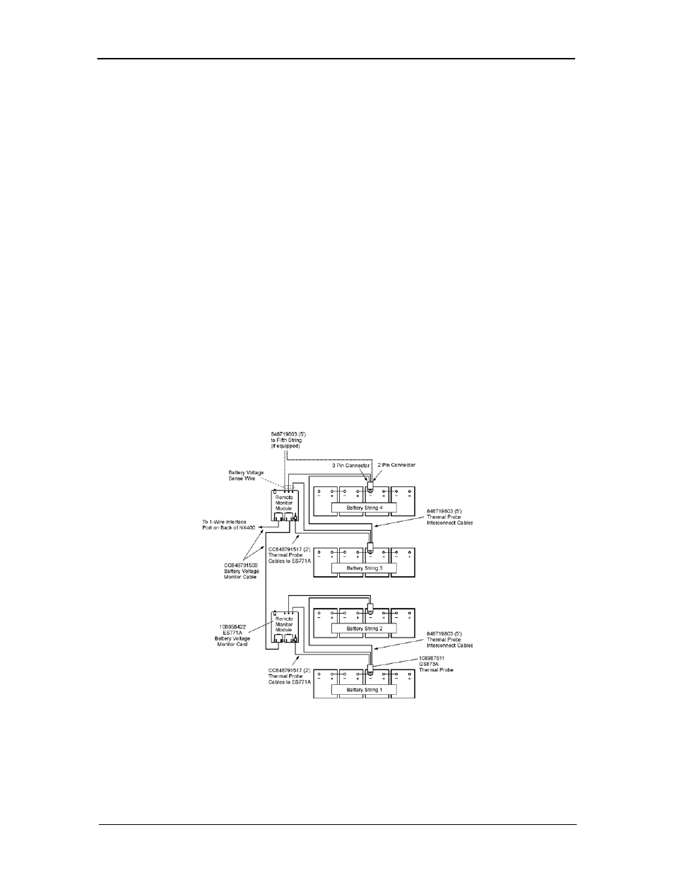 Application with qs873 vt probes, Id switch, Status led | Application of es771a modules with qs873 vt probes | GE Industrial Solutions Galaxy Pulsar Edge User Manual | Page 117 / 201