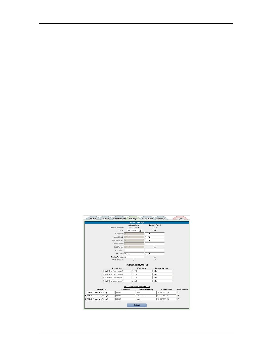 Snmp operations, Snmp configuration | GE Industrial Solutions Galaxy Pulsar Edge User Manual | Page 199 / 201