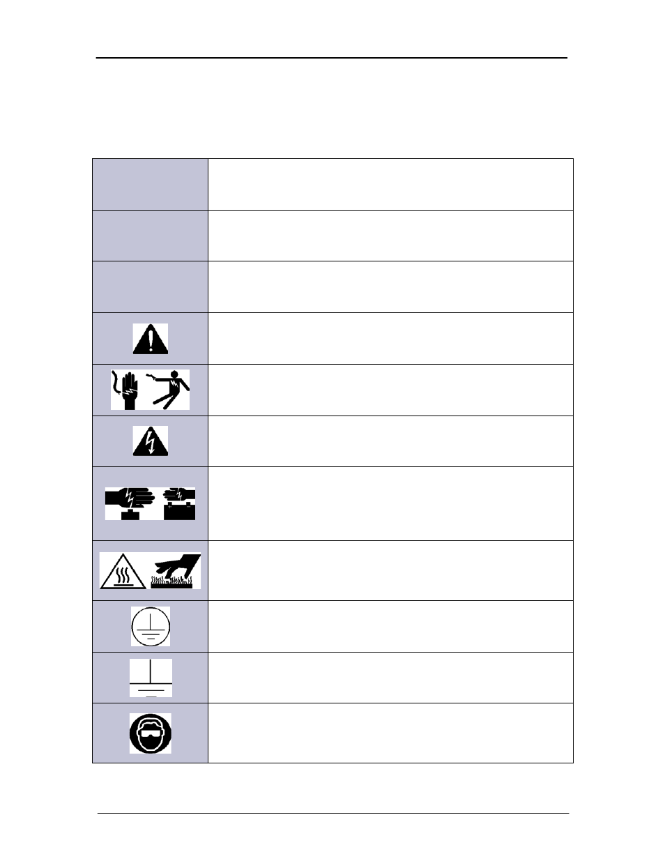 Warning statements and safety symbols | GE Industrial Solutions Galaxy Pulsar Edge User Manual | Page 23 / 201