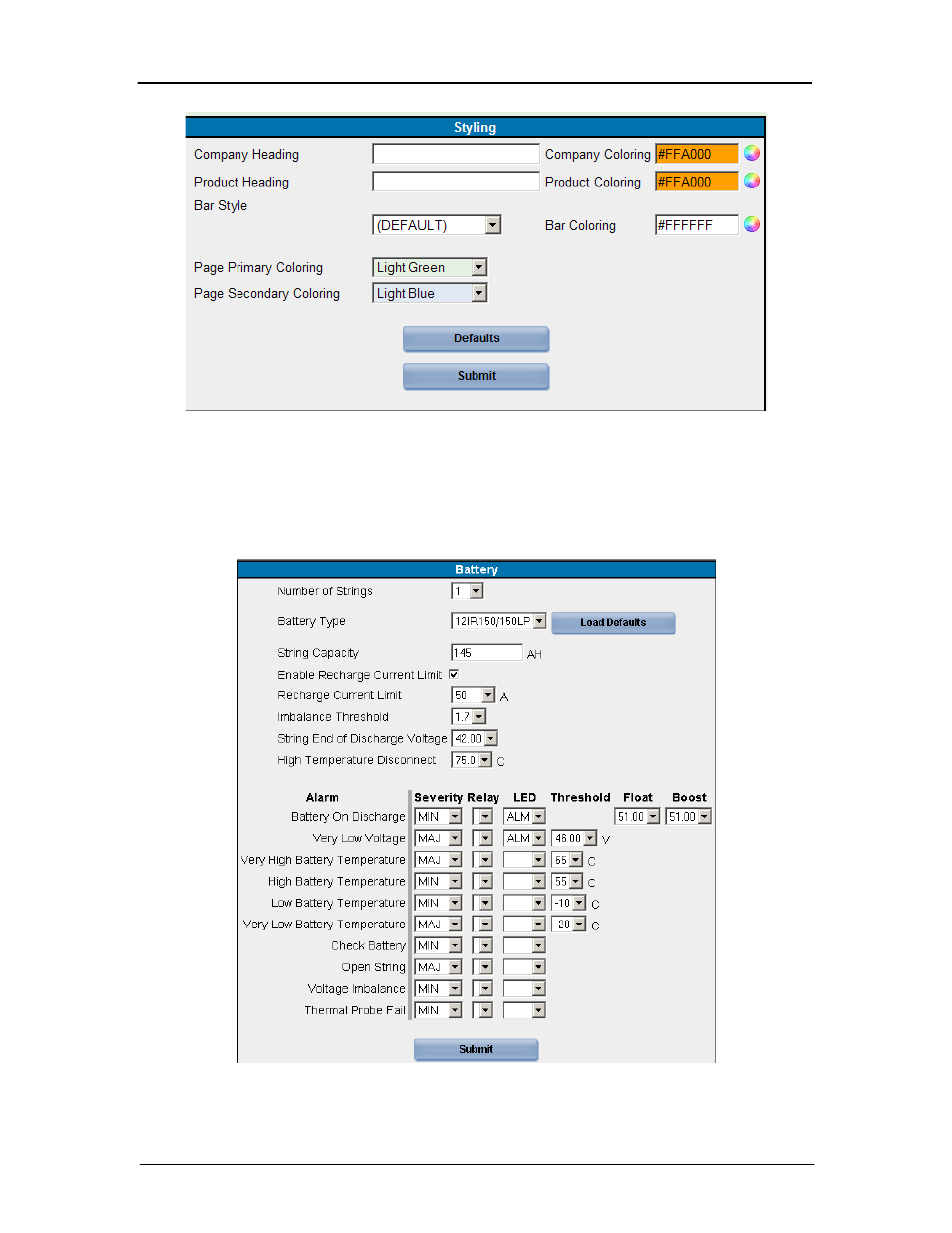 Reserve-battery management configurations, Reserve | GE Industrial Solutions Galaxy Pulsar Edge User Manual | Page 88 / 201