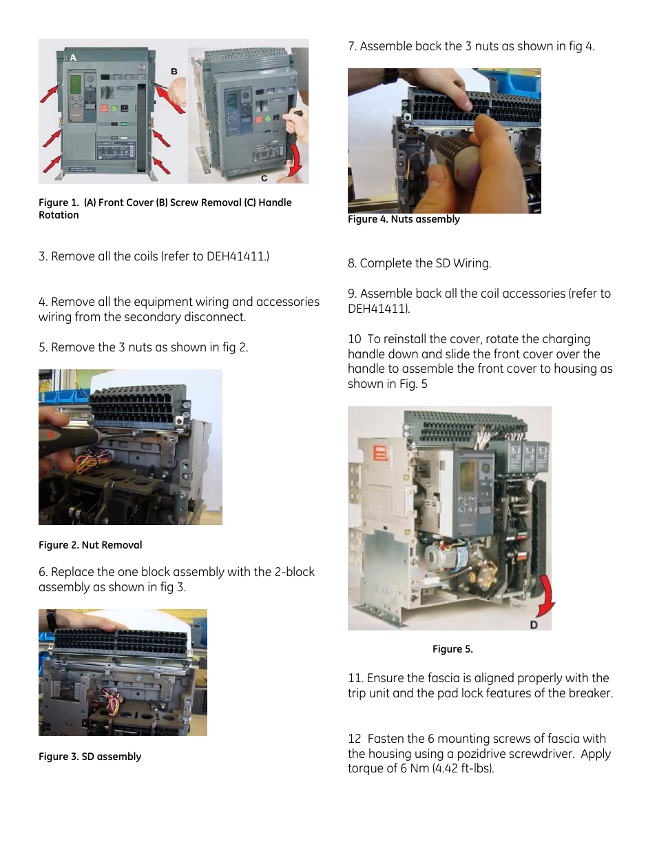 GE Industrial Solutions EntelliGuard G Fixed Secondary Disconnect User Manual | Page 2 / 3