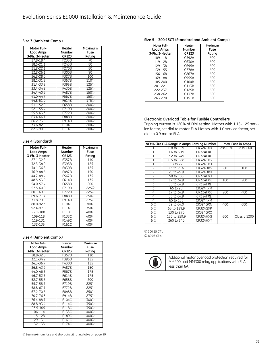 GE Industrial Solutions Evolution Series E9000 User Manual | Page 33 / 36