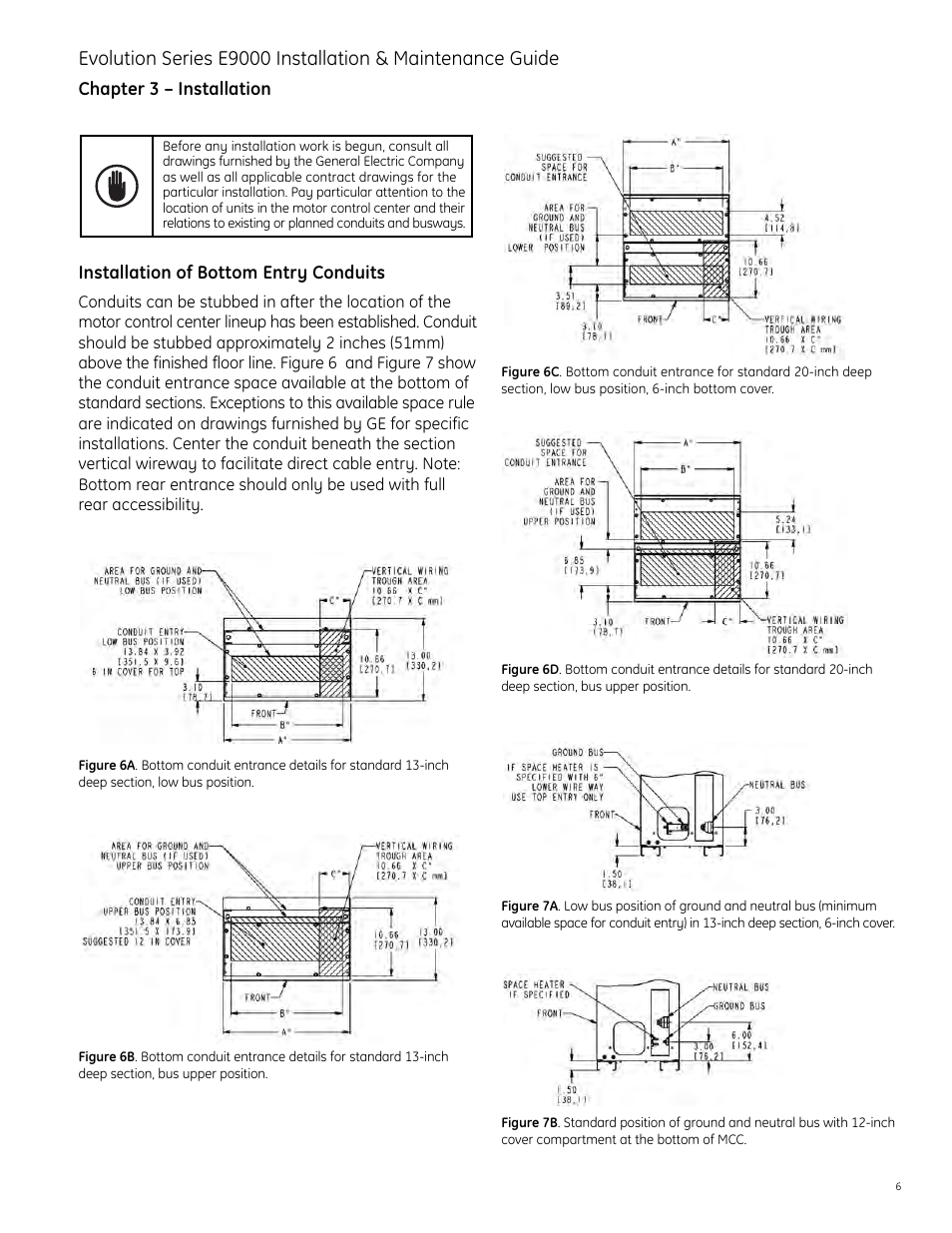 GE Industrial Solutions Evolution Series E9000 User Manual | Page 7 / 36