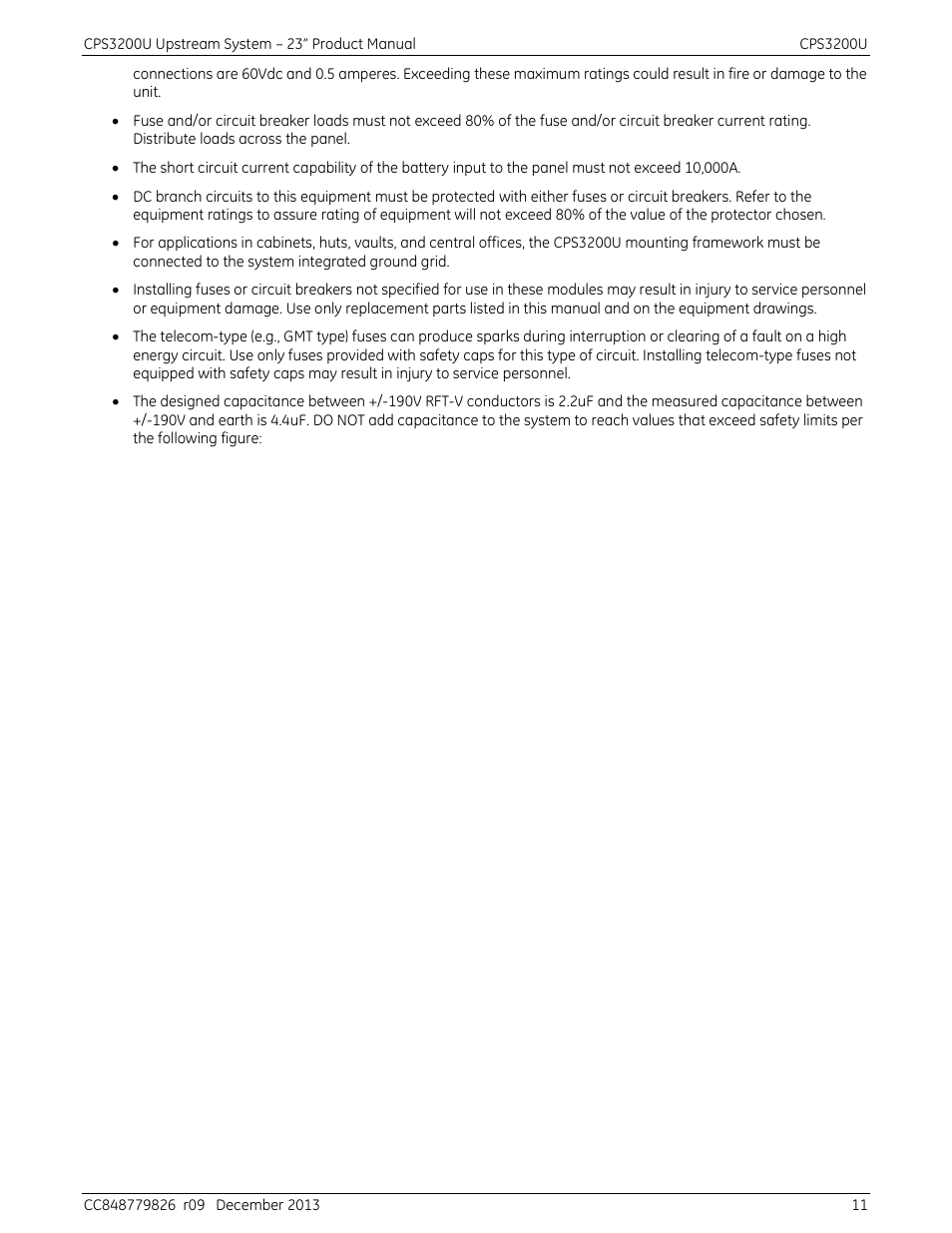 GE Industrial Solutions CPS3200U User Manual | Page 11 / 51