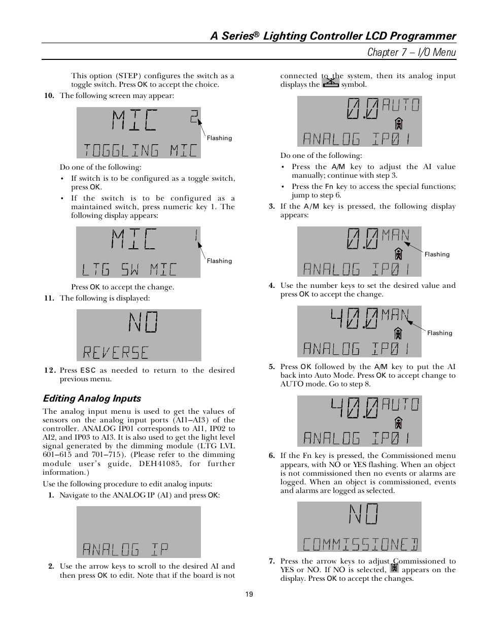 A series | GE Industrial Solutions A Series Lighting Control Panelboards Programmer User Guide User Manual | Page 23 / 56