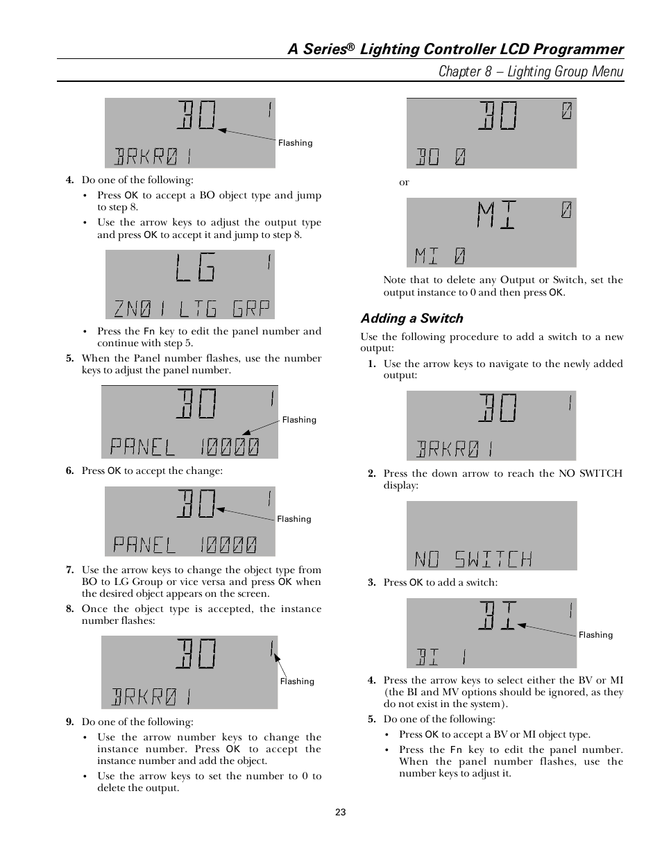 A series | GE Industrial Solutions A Series Lighting Control Panelboards Programmer User Guide User Manual | Page 27 / 56