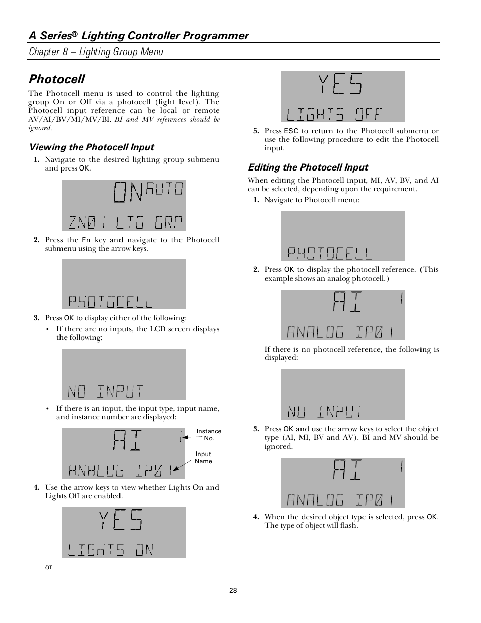 Photocell, A series | GE Industrial Solutions A Series Lighting Control Panelboards Programmer User Guide User Manual | Page 32 / 56