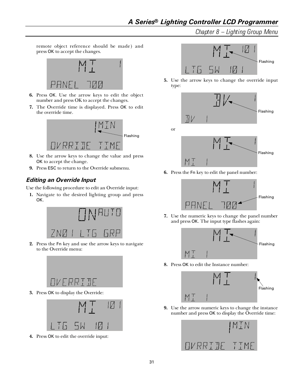 A series | GE Industrial Solutions A Series Lighting Control Panelboards Programmer User Guide User Manual | Page 35 / 56