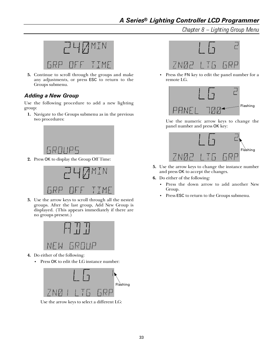 A series | GE Industrial Solutions A Series Lighting Control Panelboards Programmer User Guide User Manual | Page 37 / 56