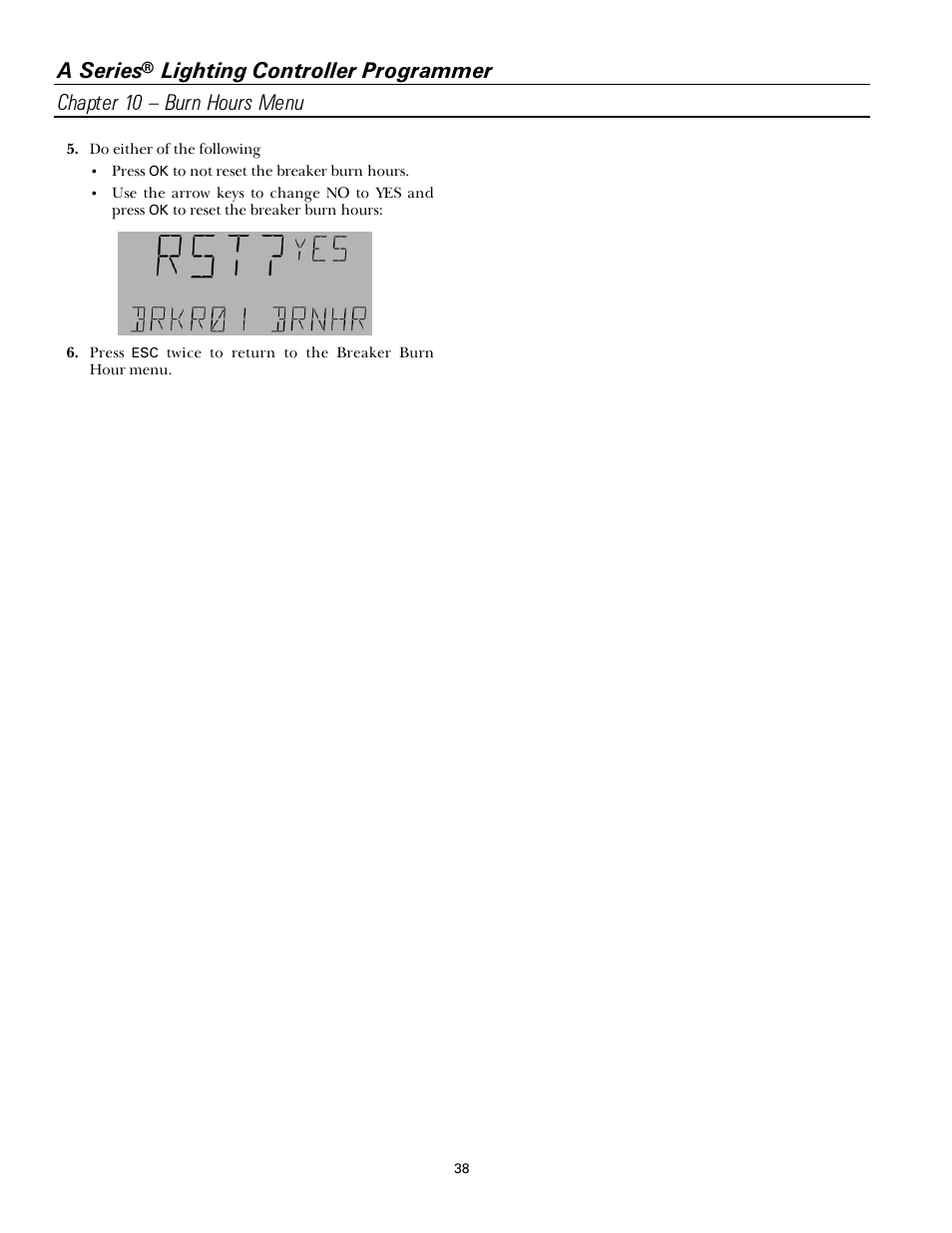 A series | GE Industrial Solutions A Series Lighting Control Panelboards Programmer User Guide User Manual | Page 42 / 56
