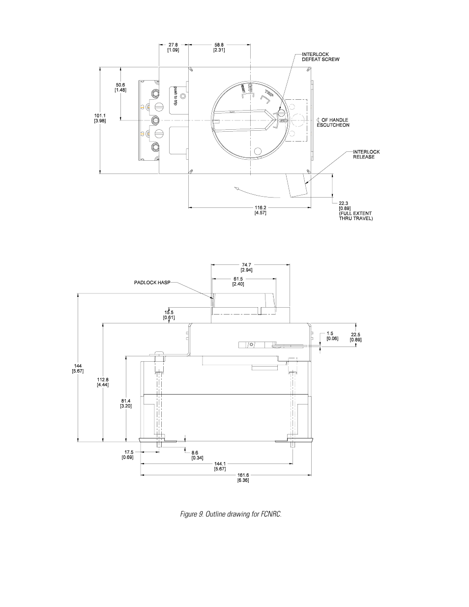 GE Industrial Solutions Record Plus TDR, NEMA 1, 12: FC100 User Manual | Page 6 / 8