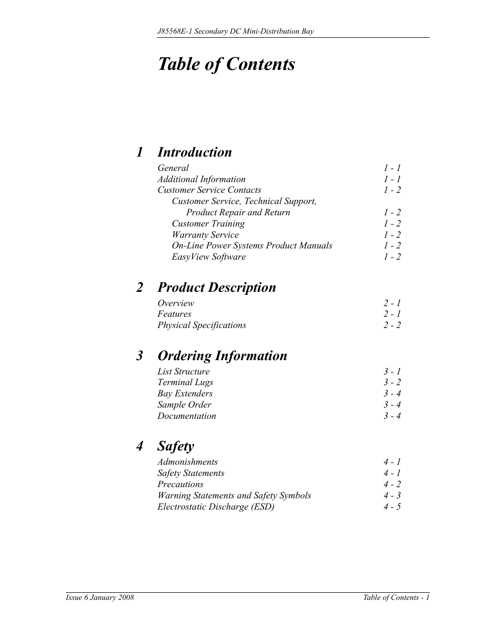 GE Industrial Solutions Micro-BDCBB User Manual | Page 5 / 42