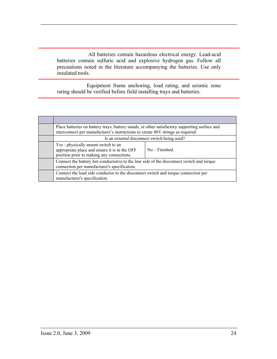 Install batteries | GE Industrial Solutions H2007001 G21 Series User Manual | Page 24 / 92