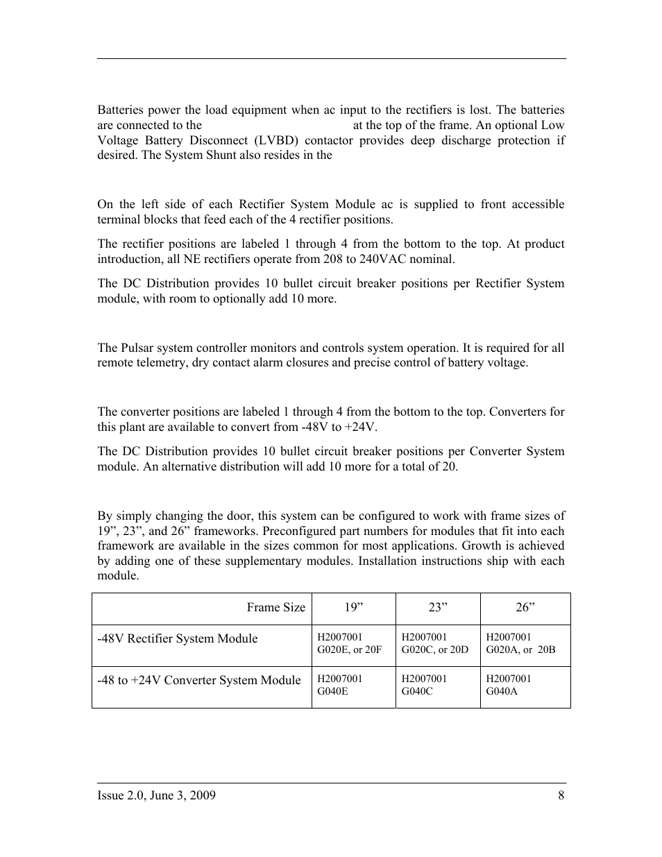 GE Industrial Solutions H2007001 G21 Series User Manual | Page 8 / 92