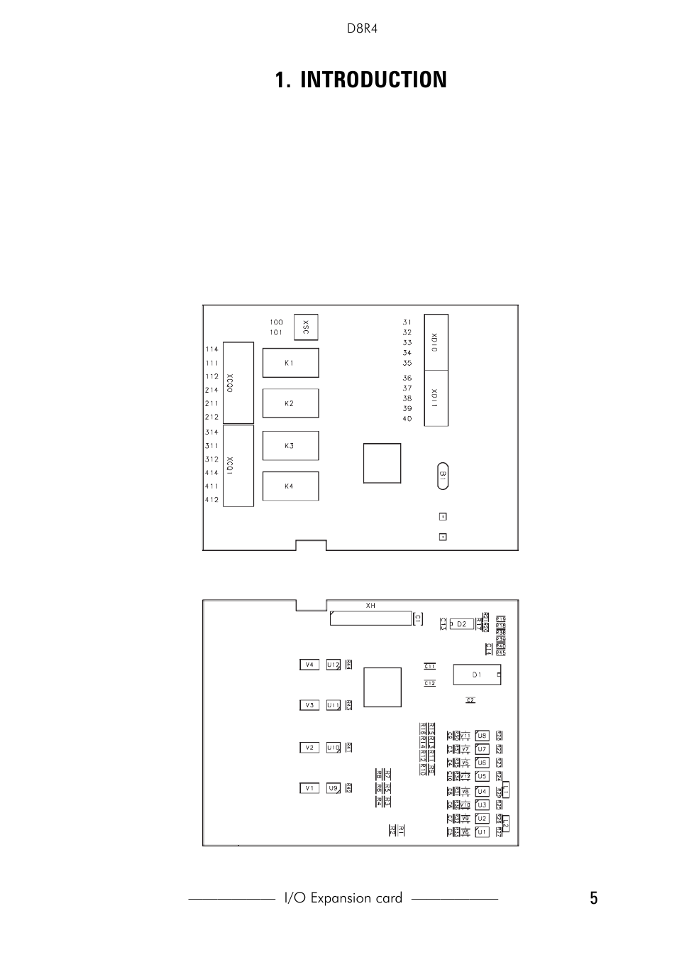 Introduction | GE Industrial Solutions D8R4 expanded I_O for AV-300i Drives User Manual | Page 5 / 12