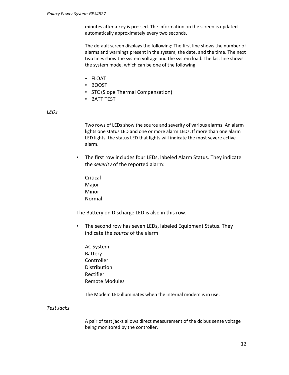 GE Industrial Solutions GPS4827 User Manual | Page 14 / 100