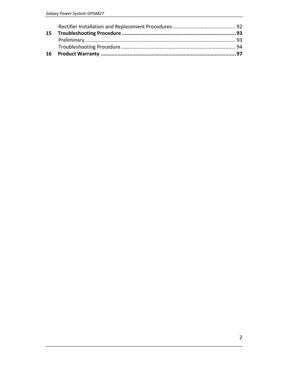 GE Industrial Solutions GPS4827 User Manual | Page 4 / 100