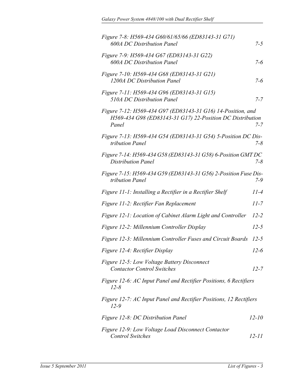 GE Industrial Solutions GPS 4848_100 Users Guide (dual rectifier shelf) User Manual | Page 13 / 118