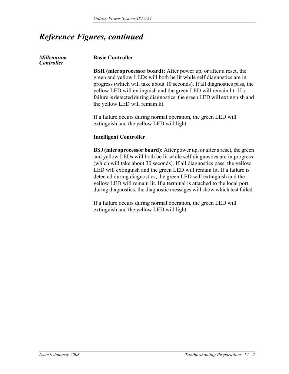 Millennium controller, Reference figures, continued | GE Industrial Solutions GPS 4812_24 User Manual | Page 87 / 126