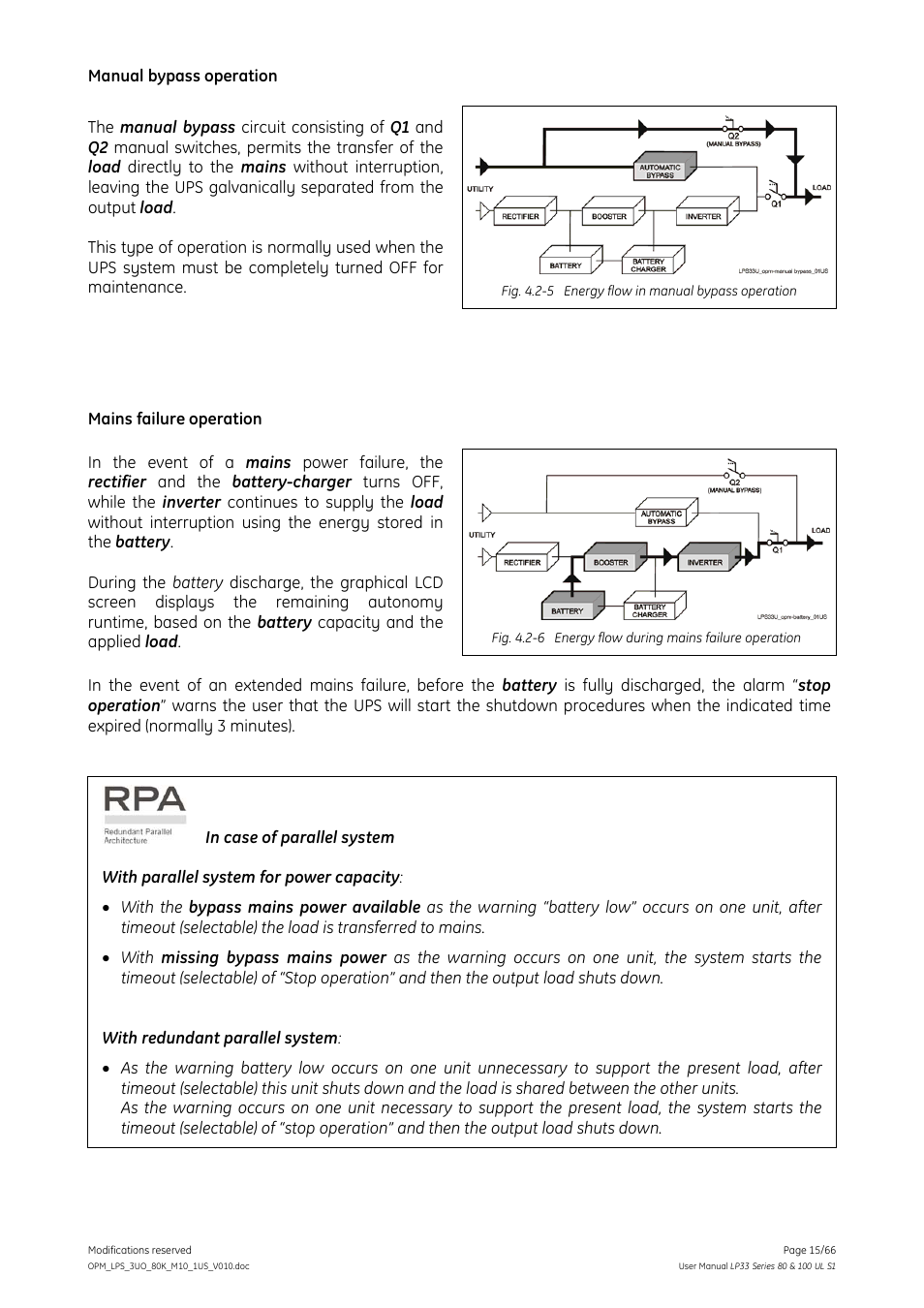 GE Industrial Solutions LP33 Series 80 & 100 User Manual User Manual | Page 15 / 66
