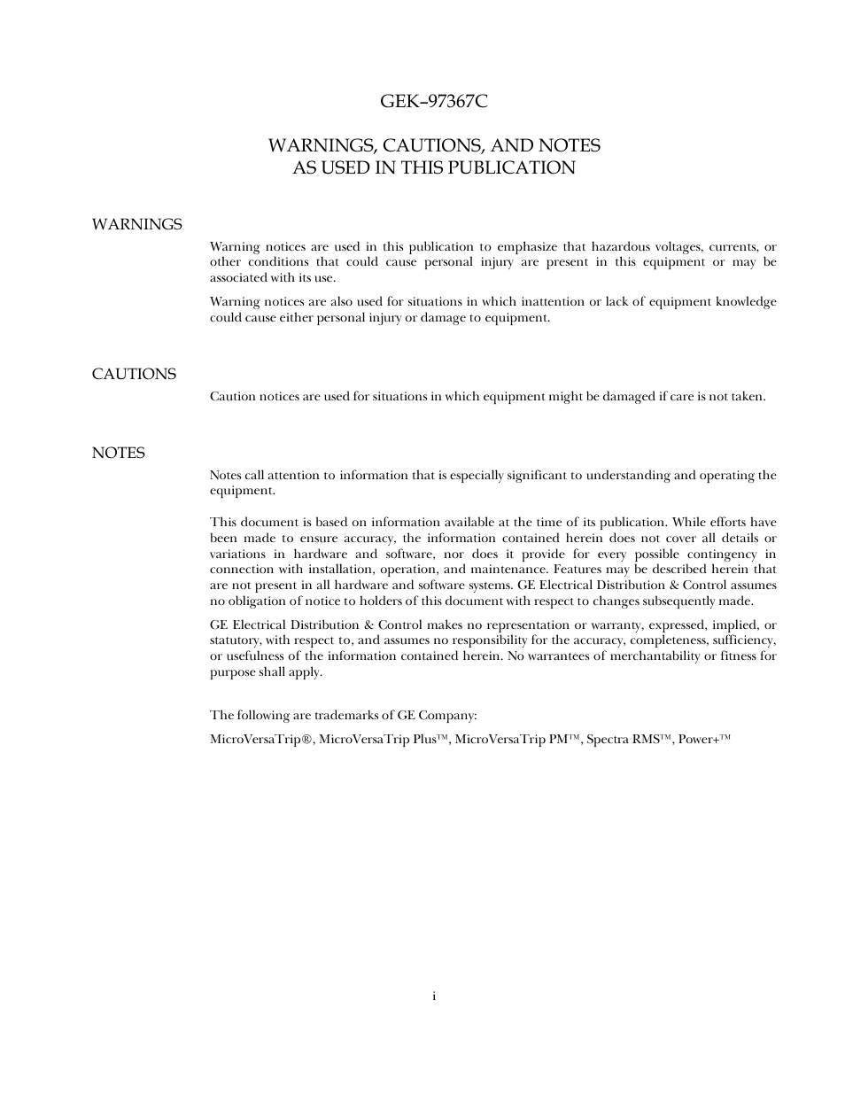 GE Industrial Solutions TVRMS2 Digital Test Kit User Manual | Page 3 / 28
