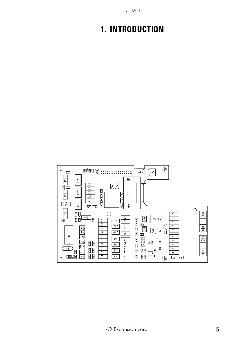 Introduction | GE Industrial Solutions D14A4F expanded I_O for AV-300i Drives User Manual | Page 5 / 16