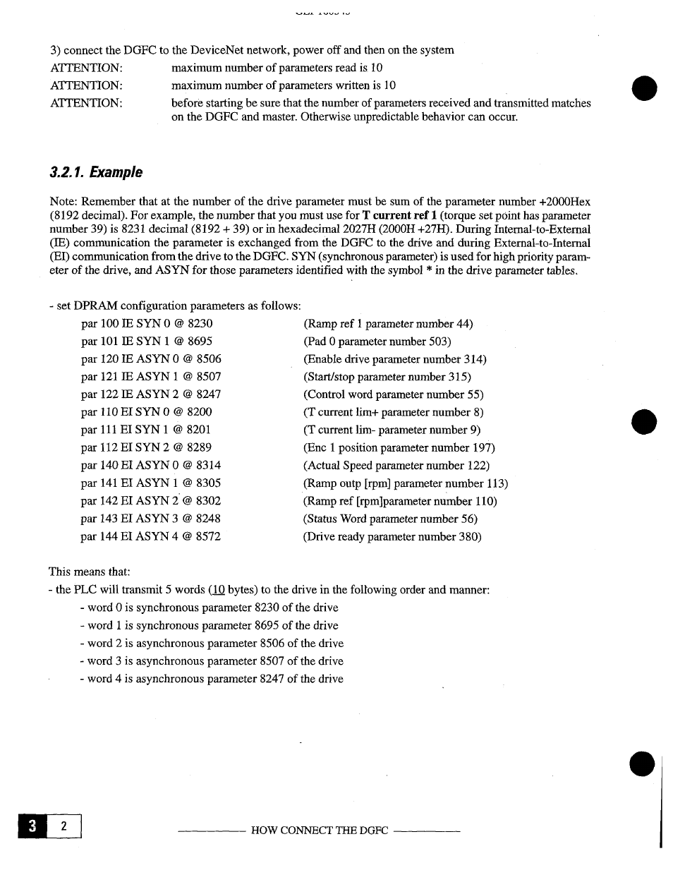 Mlii, Example | GE Industrial Solutions OKCV3000CN DeviceNet User Manual | Page 16 / 64