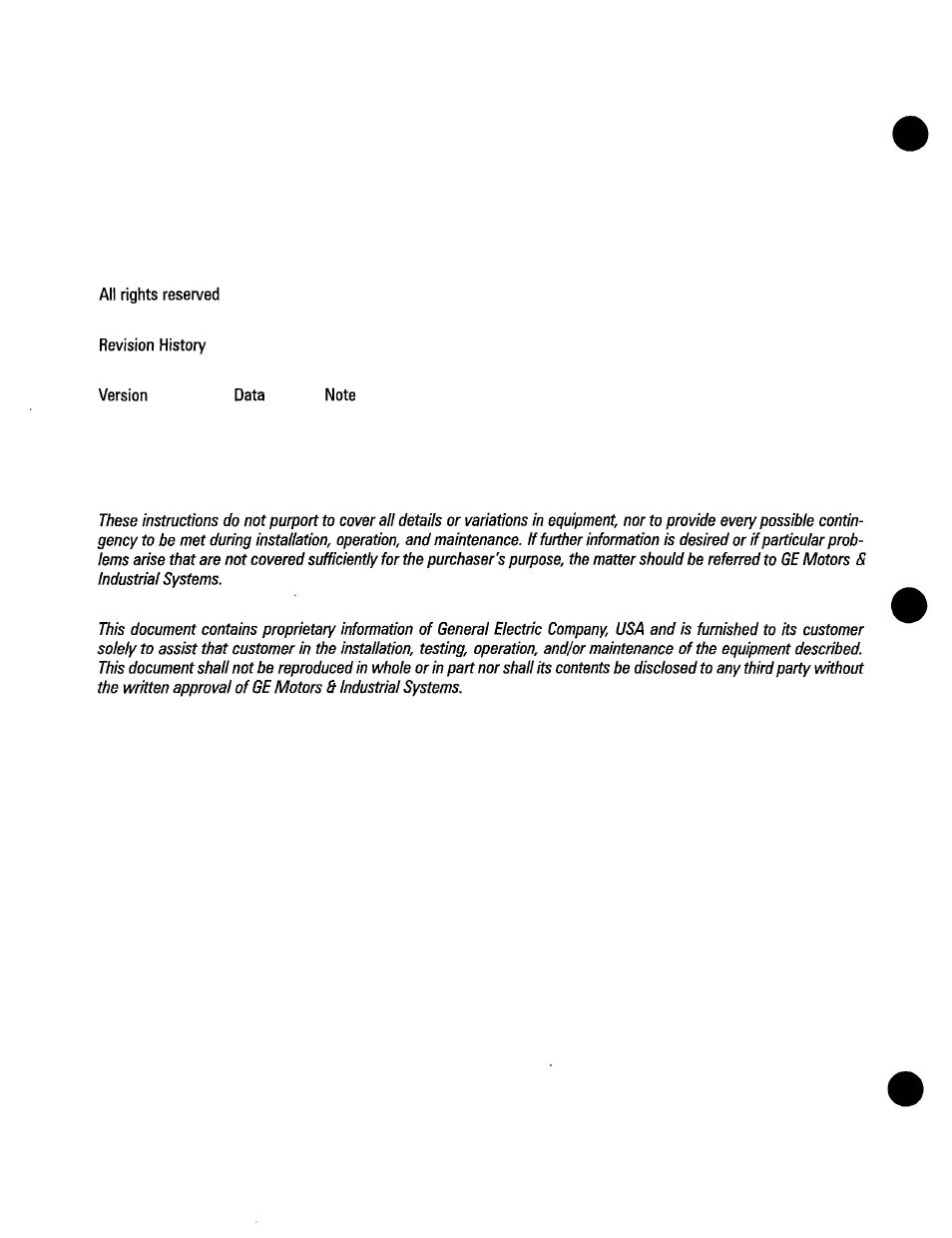 GE Industrial Solutions OKCV3000CN DeviceNet User Manual | Page 4 / 64