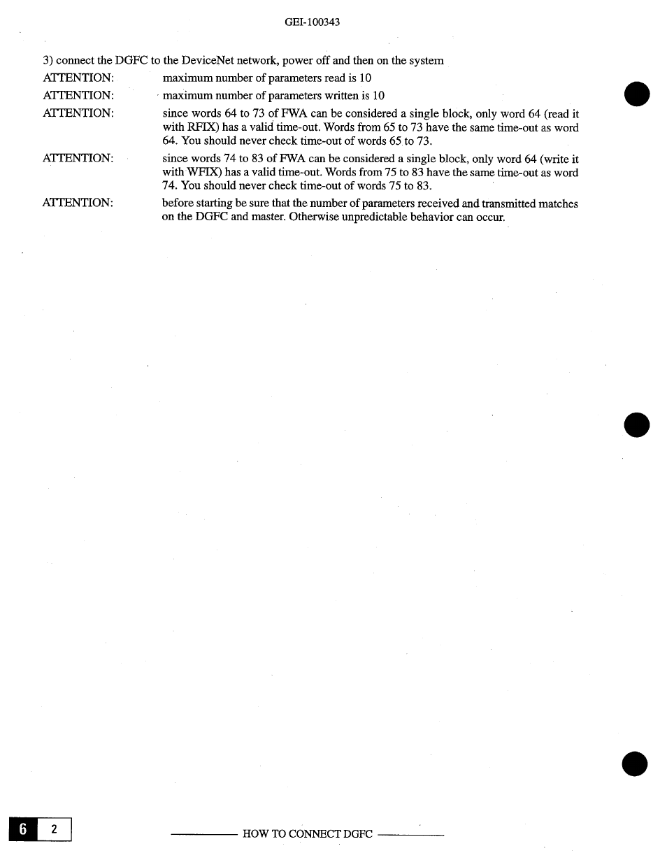 GE Industrial Solutions OKCV3000CN DeviceNet User Manual | Page 40 / 64