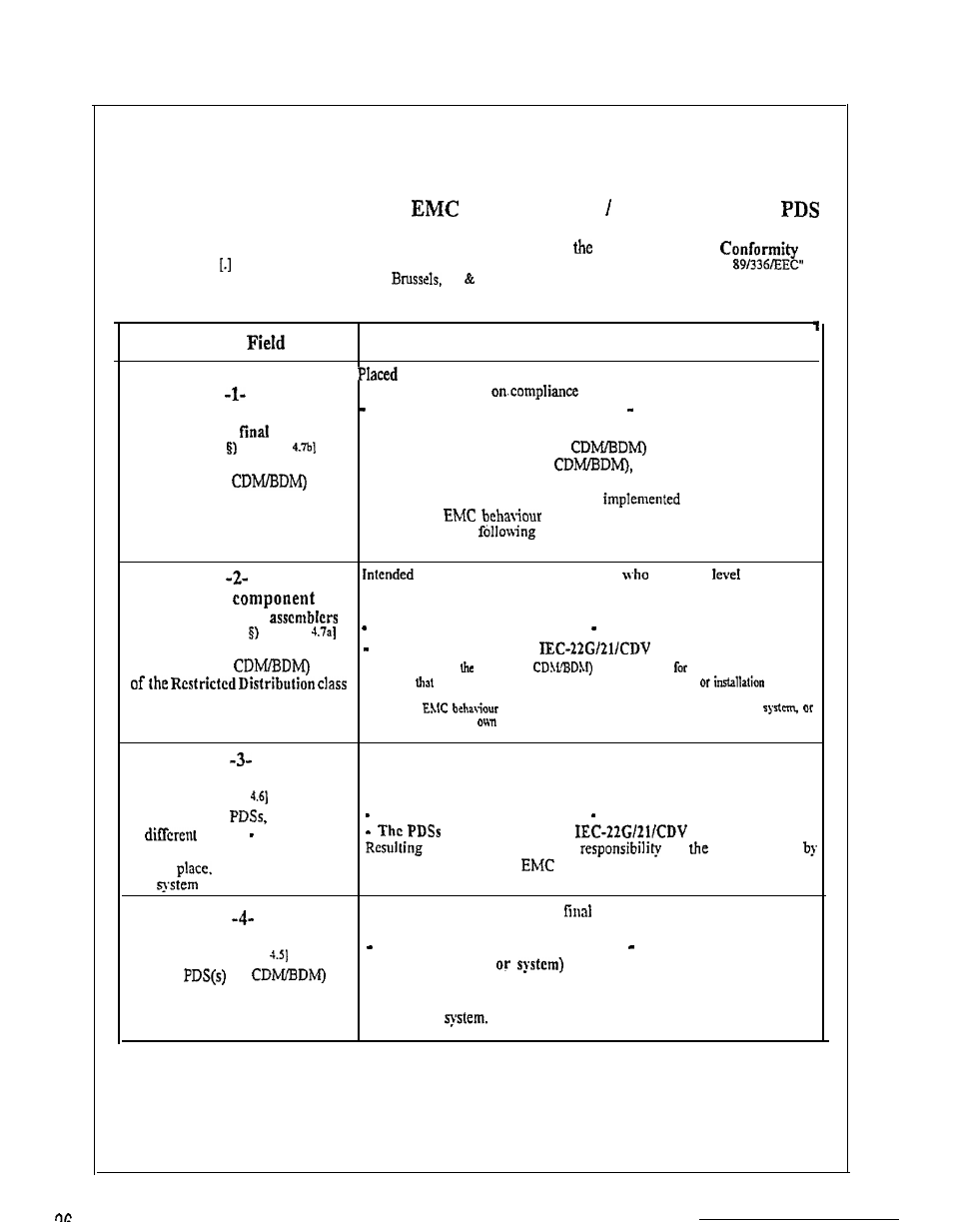 Attachment a, Fields | GE Industrial Solutions EAK guidelines User Manual | Page 26 / 28