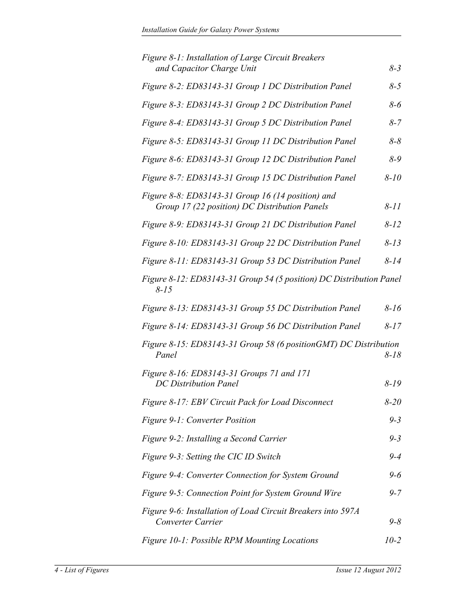 GE Industrial Solutions Galaxy Power Systems User Manual | Page 14 / 220