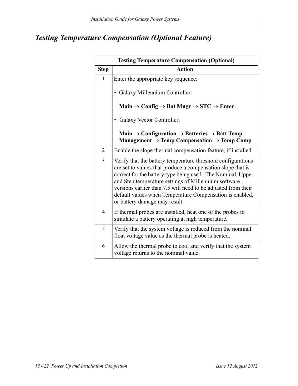 GE Industrial Solutions Galaxy Power Systems User Manual | Page 206 / 220