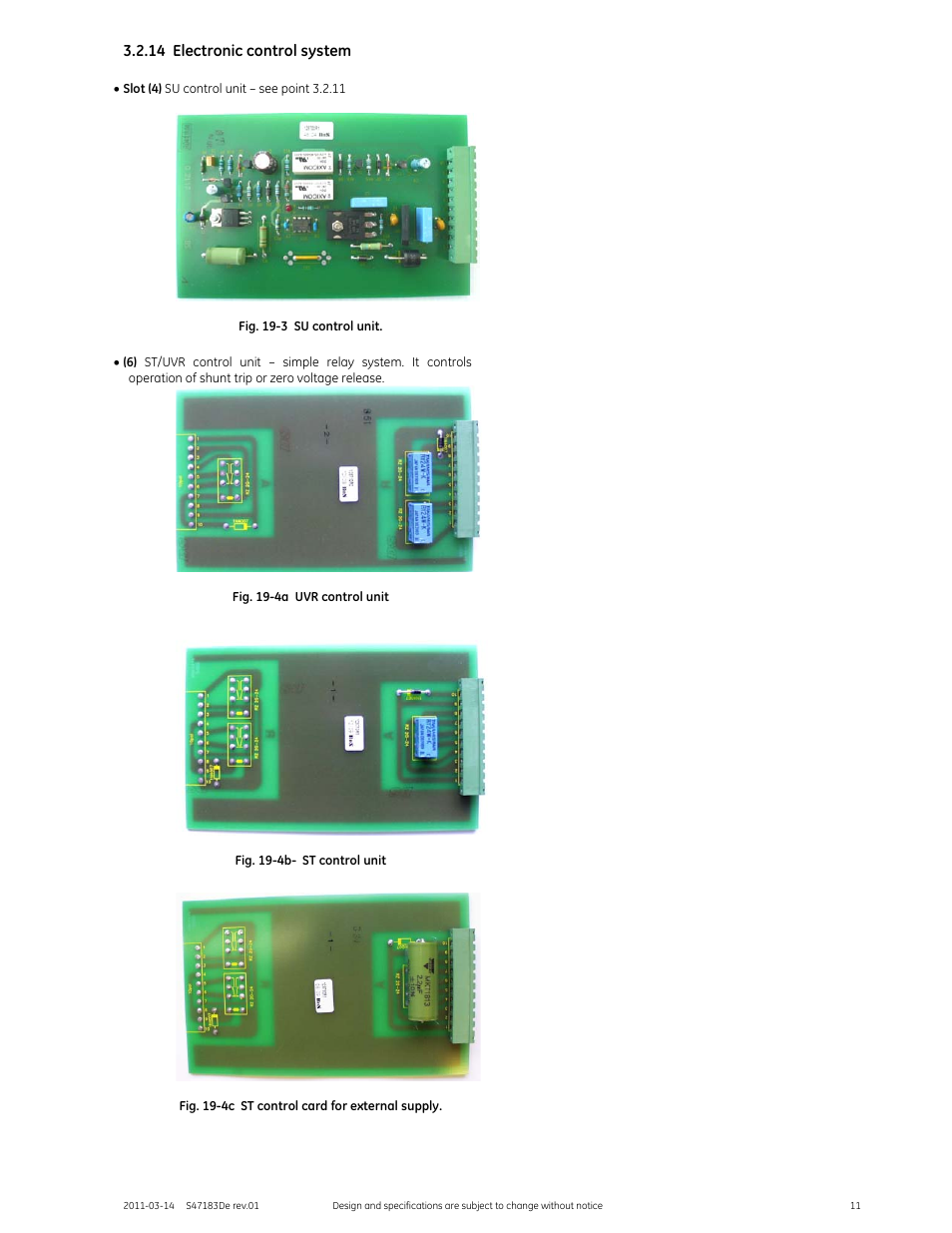 GE Industrial Solutions GERAPID 2508, 4008, 5008, 6008 WITH ARC CHUTE 1X2 User Manual | Page 11 / 60