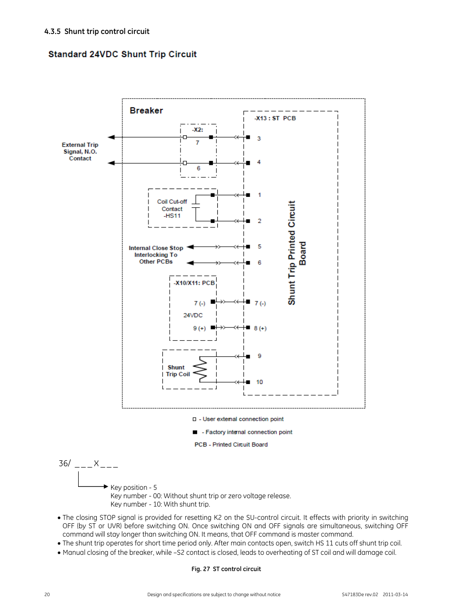 GE Industrial Solutions GERAPID 2508, 4008, 5008, 6008 WITH ARC CHUTE 1X2 User Manual | Page 20 / 60