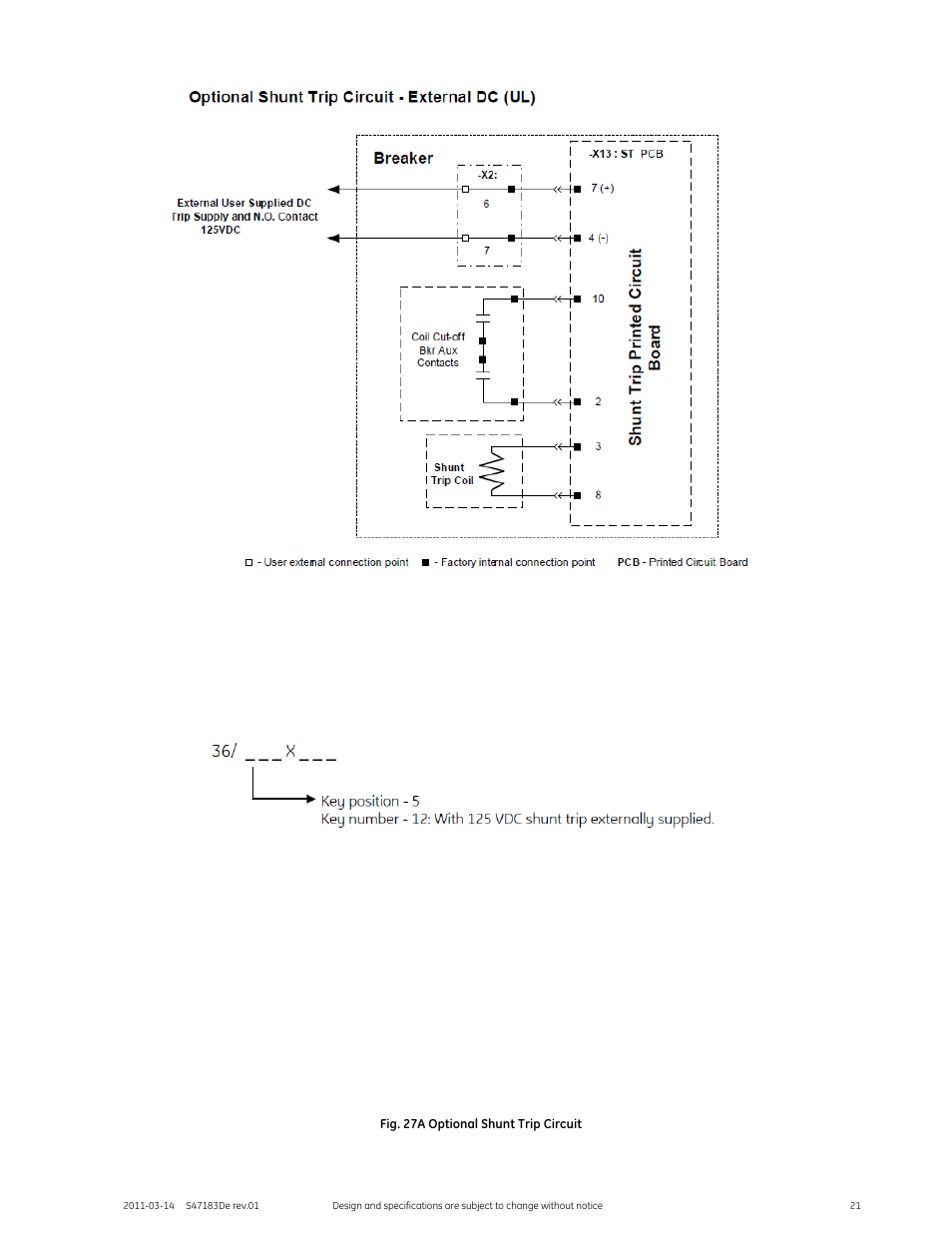 GE Industrial Solutions GERAPID 2508, 4008, 5008, 6008 WITH ARC CHUTE 1X2 User Manual | Page 21 / 60