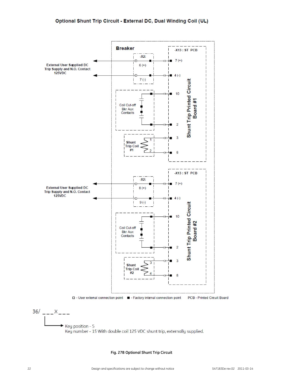 GE Industrial Solutions GERAPID 2508, 4008, 5008, 6008 WITH ARC CHUTE 1X2 User Manual | Page 22 / 60