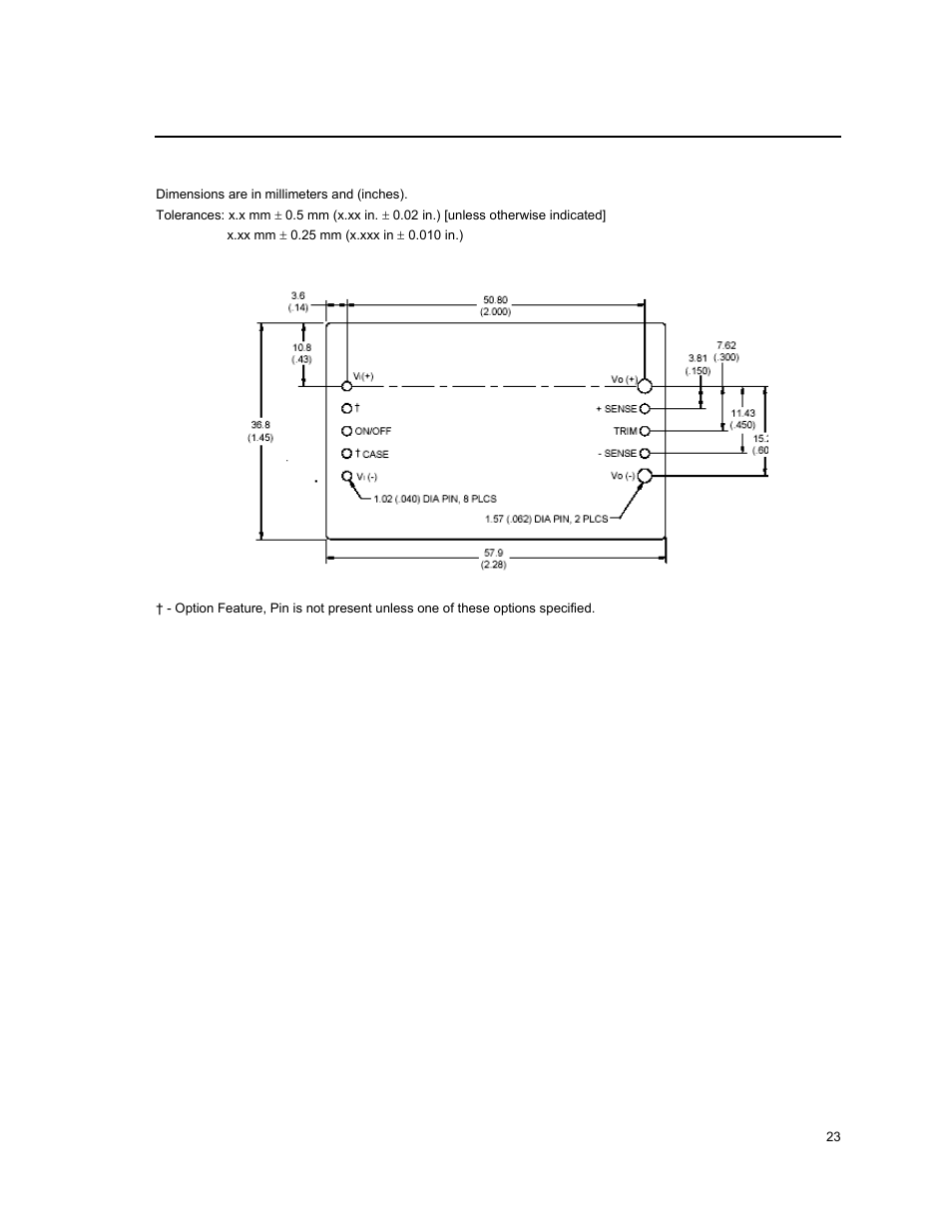 GE Industrial Solutions QPW050-060 Series User Manual | Page 23 / 24