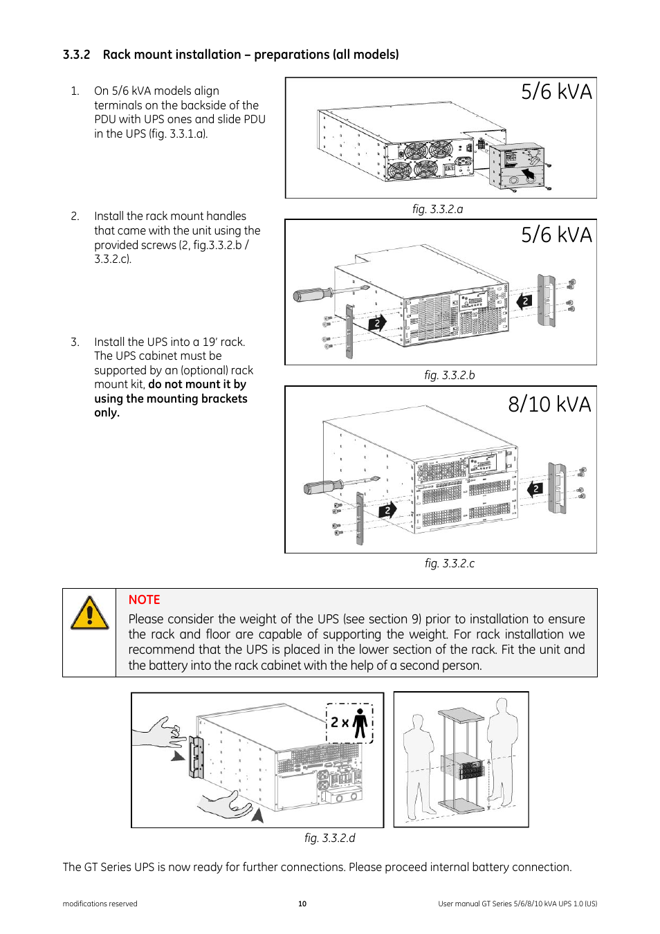 5/6 kva | GE Industrial Solutions Digital Energy GT Series UPS 5_6_8_10 kVA User Manual | Page 10 / 41