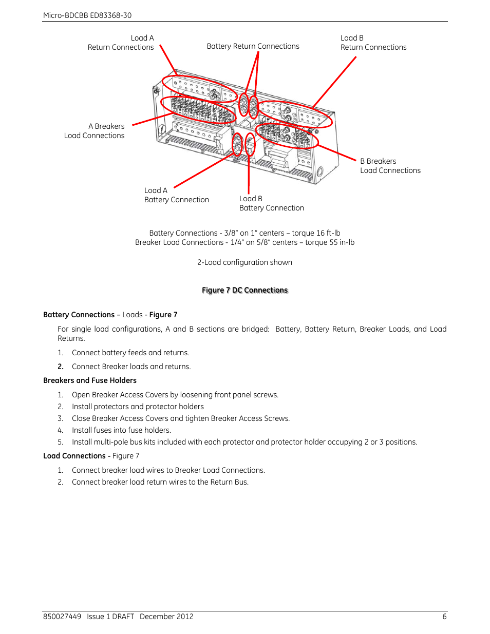 GE Industrial Solutions Mini-BDFB User Manual | Page 6 / 12